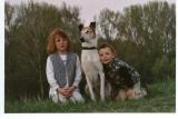 Zindy mit Anna-Lena u. Marie-Celine April2003